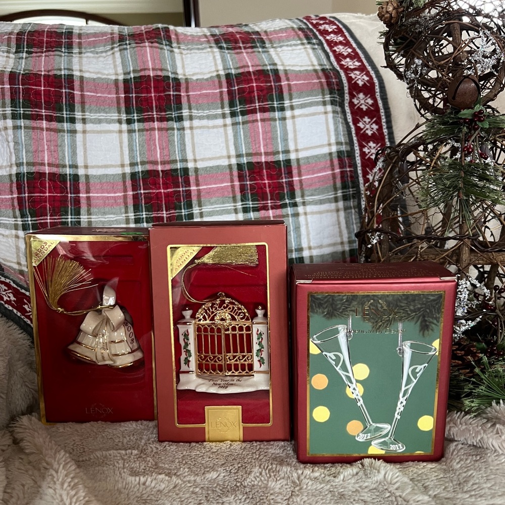 Lenox Christmas ornaments*